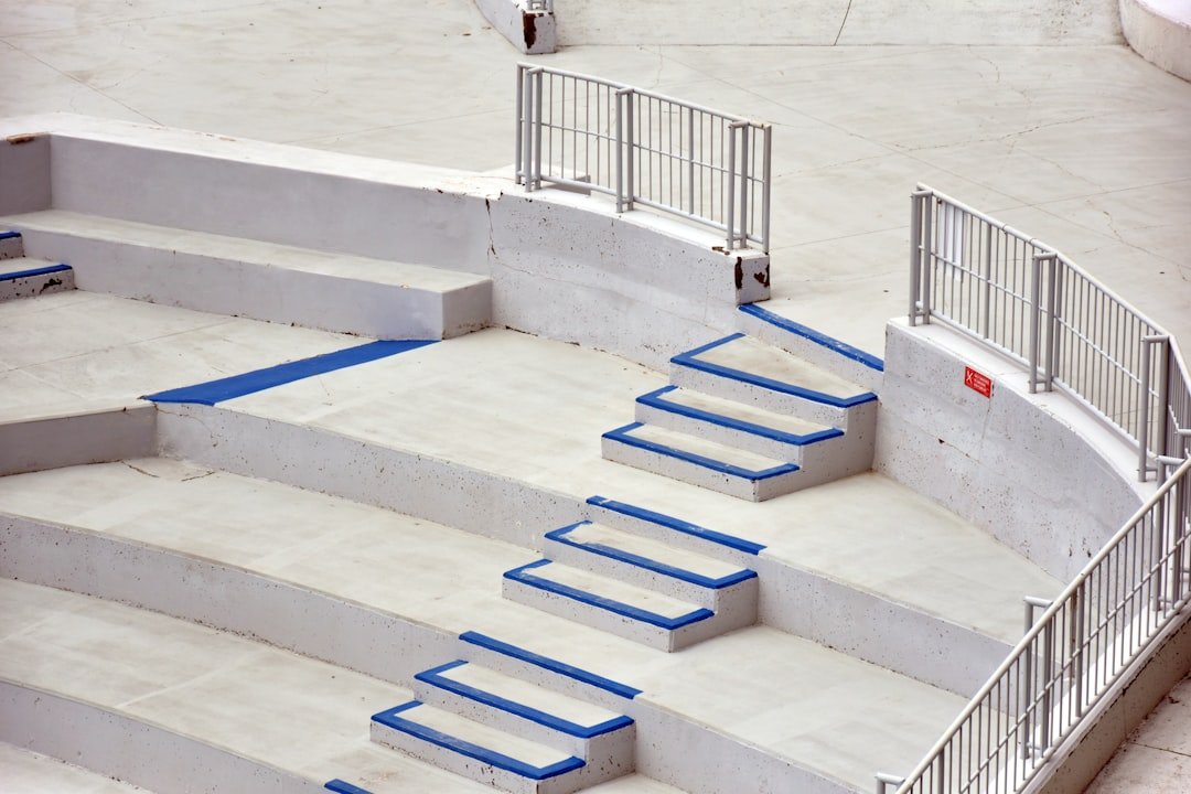 a set of stairs